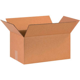 Global Industrial™ Cardboard Corrugated Boxes 16""L x 10""W x 8""H Kraft