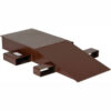Steel Wheel Riser Ramp SWR-18-6-48 - 48""L x 18""W x 6-1/4""H - 20000 Lb. Cap.