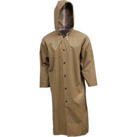 Tingley® C12148 Magnaprene™ Storm Fly Front Hooded Coat Green 48"" Small