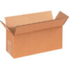 Global Industrial™ Long Cardboard Corrugated Boxes 9""L x 4""W x 3""H Kraft