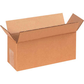 Global Industrial™ Long Cardboard Corrugated Boxes 9""L x 4""W x 3""H Kraft