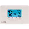 LUX Low Voltage Digital 7-Day Programmable Thermostat P722U - 2 Stage Heat 2 Cool Heat Pump 24VAC