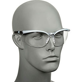 3M™ BX™ Reader Safety Glasses 11375-00000-20 Clear Lens Silver Frame +2.0
