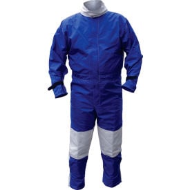 ALC 41422 Nylon Blast Suit Blue Large Nylon/Cotton