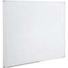 Global Industrial™ Magnetic Steel Dry Erase Planning Board Aluminum Frame 1x2 Grid 48"" x 36""