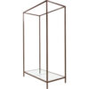 Econoco Linea Statuary Bronze Freestanding Retail Merchandising Unit