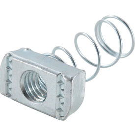 Global Industrial 1-5/8"" Channel Nut P1010egs Electro-Galvanized 1/2-13