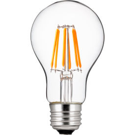 Sunlite Blue Transparent LED Light Bulb 4-1/2-Watt Dimmable 6-Pack