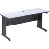 Interion® Rectangular Laminate Desk 72"" Gray