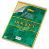 Docket® Wirebound Letter Size Legal Rule Pad with Cover Canary 70 Sheets/Pad