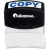 Universal Message Stamp COPY Pre-Inked/Re-Inkable Blue