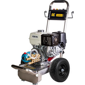 BE Gas Pressure Washer W/ Honda GX390 Engine & CAT Pump 4200 PSI 13 HP 3.9 GPM