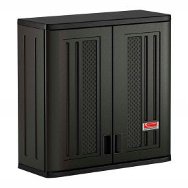 Suncast® Wall Mount Storage Cabinet 30""W x 12""D x 30-1/4""H Unassembled Gray