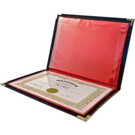 Angler's® Holder Certificate 9"" x 12"" Black