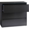 Hirsh Industries® HL1000 Series® 42""W 3 Drawer Lateral File Cabinet Charcoal