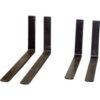 Forged Steel Forklift Forks F4-1.25-48 - 1.25"" Thick - 48""L
