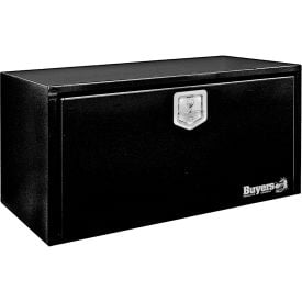 Buyers Steel Underbody Truck Box w/ Stainless Steel T-Handle - Black 24x24x30 - 1704303