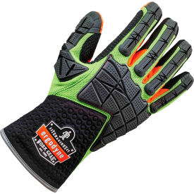 Ergodyne® Proflex 925F(x) Standard Dorsal Impact-Reducing Gloves M Lime 1 Pair