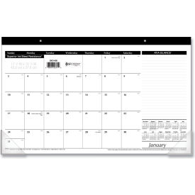AT-A-GLANCE® Compact Desk Pad 17.75 x 10.88 White 2024