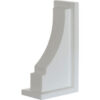 Mayne® Fairfield Window Box Decorative Brackets White (Pack of 2)