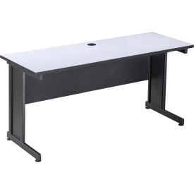 Interion® 60"" Desk Gray