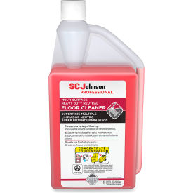 SC Johnson Professional HD Neutral Floor Cleaner Fresh Scent 32 oz. Squeeze & Pour Bottle Pk of 6