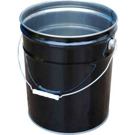 UN Rated 5 Gal Steel Open Head Pail PAIL-STL-RI-UN - Rust Inhibitor Lining