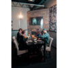 Global Industrial™ Ceiling Mounted Personal Safety Partition 54""W x 36""H - Clear