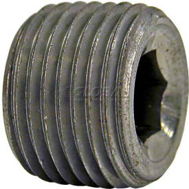 Buyers Hex Socket Plug H3169x4 1/4"" Male Pipe Thread - Min Qty 209