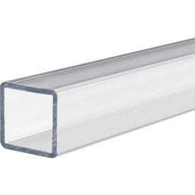 USA Sealing Polycarbonate Rectangular Tube 12""L x 2""W Clear