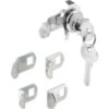 Prime-Line® Mail Box Lock 5 Cams 5 Pin Satin Nickel S 4140