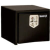 Buyers Steel Underbody Truck Box w/ Stainless Steel T-Handle - Black 16 x 14 x 18 - 1703330