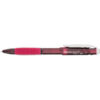 Pentel® Twist-Erase GT Pencils 0.5 mm HB (#2.5) Black Lead Red Barrel Dozen