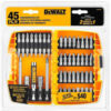 DeWALT® Screwdriving Set w/Toughcase® DW2166 45 Pieces