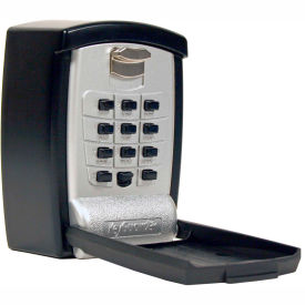 FJM Security KeyGuard Surface Mount Key Storage Lock Box SL-590 - Keypad Lock Holds 1-5 Keys