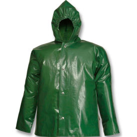 Tingley® J22168 Iron Eagle® Storm Fly Front Hooded Jacket Green 5XL