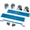 Global Industrial™ Handle and Wheel Kit for Modular Drawer Cabinet 30""Wx27""D