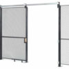 Global Industrial™ Wire Mesh Sliding Gate 10'H x 4'W