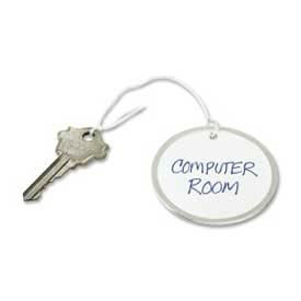 Avery® Metal Rim Tags 2-1/4"" Diameter White 500 Tags/Box