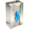 Global Industrial™ Single Stainless Steel Glove Box Holder 6-1/4""W x 4""D x 10""H