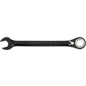 Proto JSCV30 Black Chrome Combination Reversible Ratcheting Wrench 15/16"" - Spline