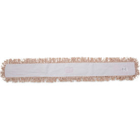 Boardwalk® Industrial Dust Mop Head Hygrade Cotton 60"" x 5"" White