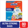 Hefty® Ultra Strong Scented Tall White Kitchen Bags 13 gal 0.9 mil White 80/Box