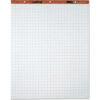 Drilled Easel Pads 27 x 34 1"" Squares 50 Bond Sheets/Pad 4 Pads/Carton