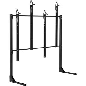 Global Industrial™ Indoor Vertical Bike Rack 4 Bike Capacity Black