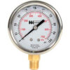 2 1/2"" dial liquid filled 1/4"" NPT bottom 0-100 PSI