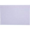 Universal® Ruled Index Cards 4 x 6 White 100/Pack