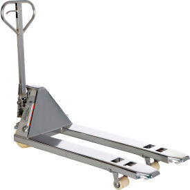 Vestil Manual Pallet Truck Stainless Steel 5500 lb. Capacity 21-1/2""W x 45""L Forks
