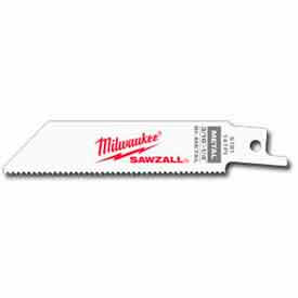 Milwaukee® 48-00-5183 4"" 18 TPI SAWZALL® Blade (5 Pack)