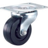 Global Industrial™ Light Duty Swivel Plate Caster 4"" Rubber Wheel 240 Lb. Capacity